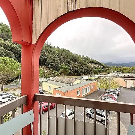 F2 Avec Balcon, Proche Des Thermes A Lamalou-les-bains, Animaux Acceptes, Parking Gratuit - Fr-1-451-166 Daire Lamalou-les-Bains