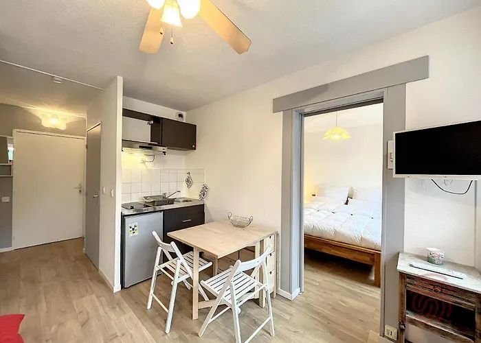 Apartment F2 Avec Balcon, Proche Des Thermes A Lamalou-les-bains, Animaux Acceptes, Parking Gratuit - Fr-1-451-166 *