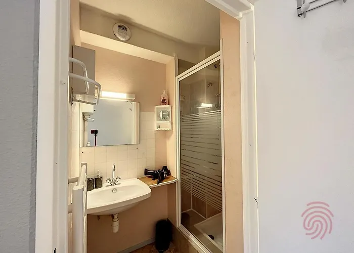 F2 Avec Balcon, Proche Des Thermes A Lamalou-les-bains, Animaux Acceptes, Parking Gratuit - Fr-1-451-166 Apartment